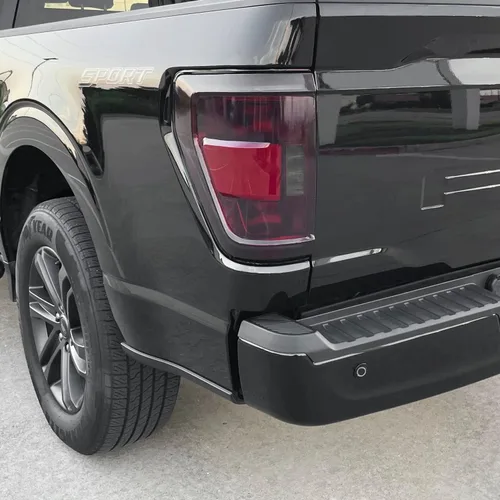 Miniatura 4 de SlickMod Tinte de Vinilo Ahumado Precortado para Luz Trasera Ford F150 2021-2023 (20% Humo Oscuro, 1. Luz Trasera) (SM-FOR-F15-2123-TL)