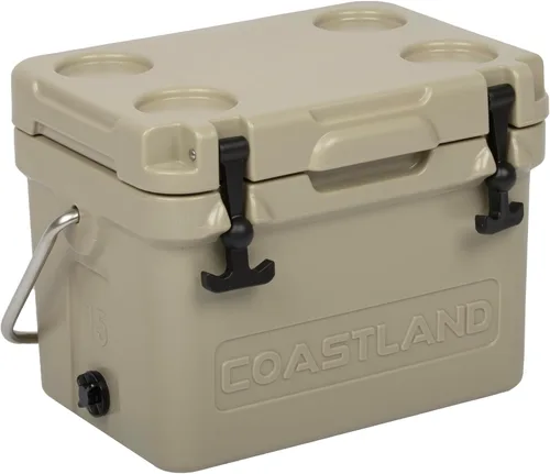 Miniatura 19 de Coastland Bay Series Cooler Premium - Enfriador rotomoldeado aislado para uso diario, pequeño baúl de hielo para espacios reducidos