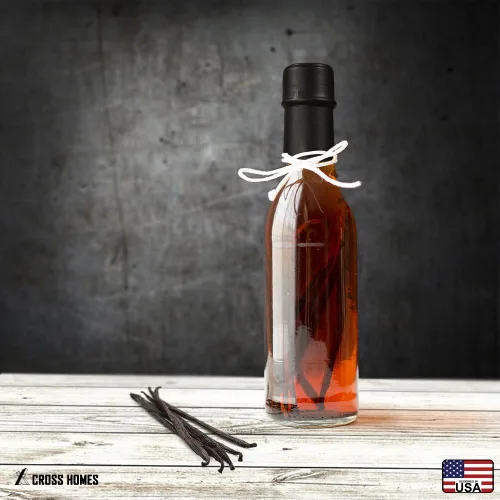 Miniatura 7 de Botellas de salsa picante de 5 onzas, botellas vacías de vidrio transparente con cápsulas retráctiles, botella de vino pequeña con bandas Shirnk
