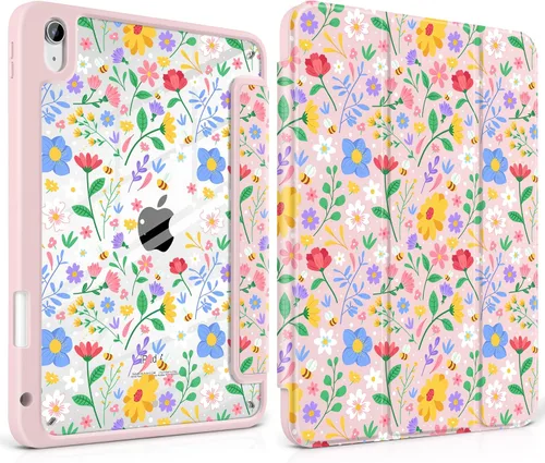 Miniatura 29 de MEEgoodo Funda para iPad Air de 11 pulgadas M3 2025 / M2 2024, para iPad Air de 5ª y 4ª generación de 10.9 pulgadas 2022/2020, funda para tableta