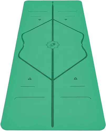 Miniatura 18 de Liforme Esterilla de yoga de viaje – Sistema de alineación patentado, agarre guerrero, antideslizante, ecológico, ultraligero y resistente al sudor