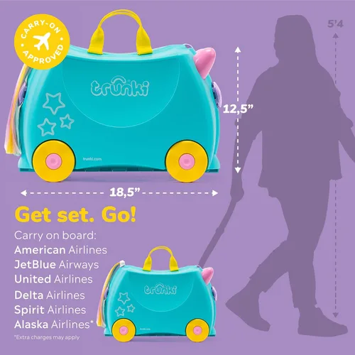 Miniatura 2 de Trunki - Maleta de viaje y equipaje de mano para niños), 0287