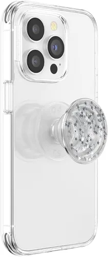 Miniatura 2 de PopSockets - Agarre para teléfono con soporte expandible, agarre adhesivo, purpurina PopGrip - Star Fire