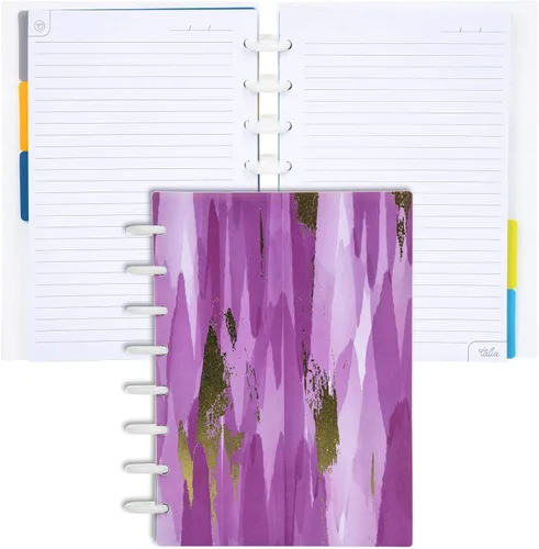 Miniatura 126 de Talia - Cuadernos de notas con tapas, planificador, personalizables, (Azul de Verano, Junior (5.5 pulgadas x 8.5 pulgadas)) Azul verano