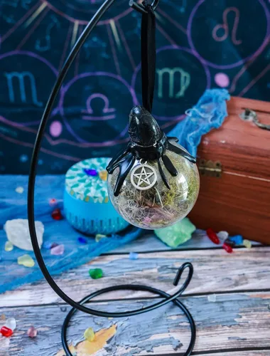 Miniatura 3 de Bolas de adivinación Bola de adivinación Bolas de protección de nigromancia Herramientas de altar Herramientas de altar Colección de tarros