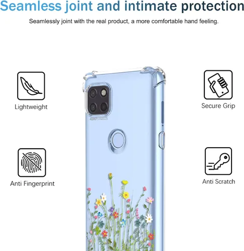 Miniatura 59 de Funda para Moto G Stylus 2021 4G Clear Flower Funda de teléfono TPU suave a prueba de golpes, antiarañazos, funda protectora para Motorola G Stylus
