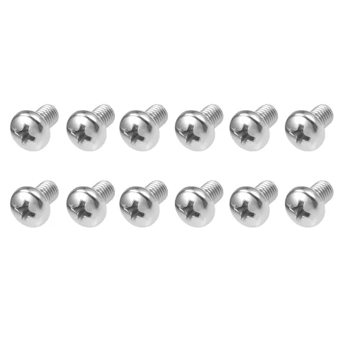 Miniatura 54 de METALLIXITY Tornillos de máquina (M2 x 0.118 in), 30 unidades, pernos Phillips cruzados de acero inoxidable 304, para instalación de muebles
