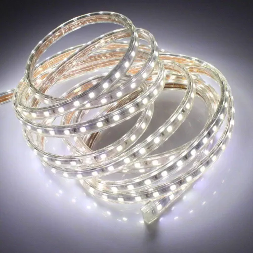 Miniatura 4 de Tira de luces LED, resistente al agua, SMD 5050, cuerda LED para iluminación al aire libre, 60 LEDs/m, tira de luz LED cortable, iluminación Blanco