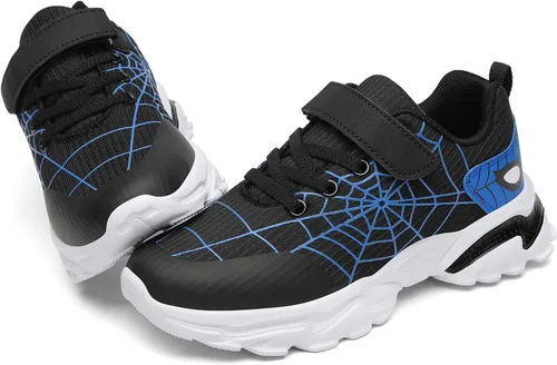 Miniatura 4 de IGBAY Zapatillas deportivas para niños pequeños y grandes con amortiguación, para correr, deportes, deportes, fitness, entrenamiento cruzado