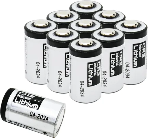 (10 unidades CR2 3V batería de litio industrial 850mAh Foto Litio Batería