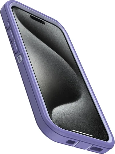 Miniatura 3 de OtterBox Funda para iPhone 15 Pro (solamente) Defender Series - Mountain Majesty (púrpura), sin pantalla, resistente y duradera, con protección