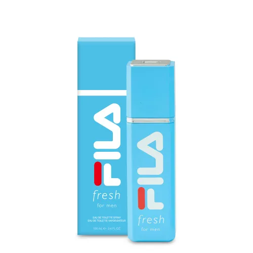 FILA Fresh - Colonia para hombres con ámbar Fougere, bergamota, salvia y vetiver - Colonia para hombre para uso de día o de noche - Aroma de día y