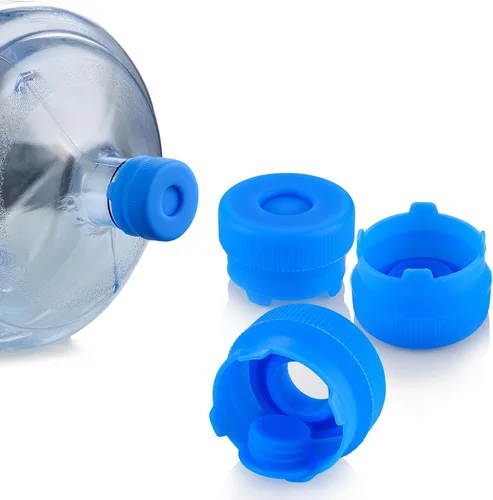 [Paquete de 3] Tapa para jarra de agua para botellas de agua de 2, 3, 4, 5 galones con apertura estándar/tornillo/corona, tapas de botellas de agua