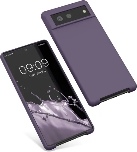 Miniatura 91 de kwmobile Funda Compatible con Google Pixel 6 Pro - Funda de teléfono de silicona TPU con acabado suave - Azul Arrecife