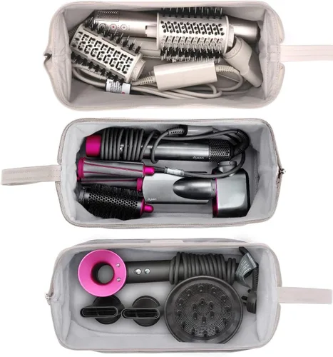 Miniatura 2 de BUBM Funda de viaje para Dyson Airwrap Styler/Shark Flexstyle, funda de transporte portátil para secador de pelo supersónico Dyson, impermeable