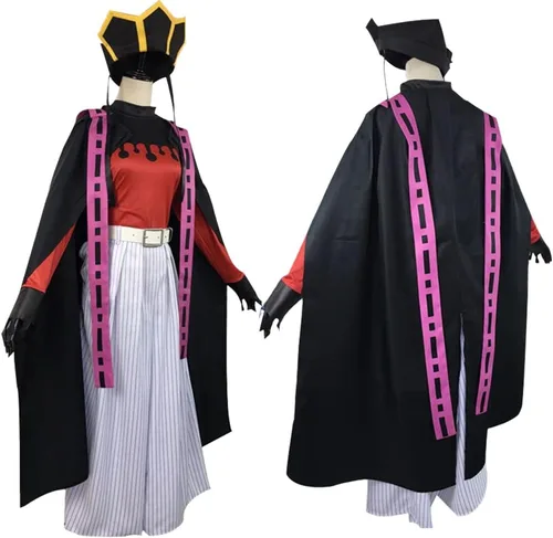 Miniatura 6 de Douma - Disfraz de kimono para cosplay, traje de uniforme de Douma, traje de Halloween
