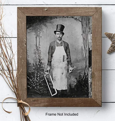 Miniatura 7 de Foto de arte de pared gótico espeluznante, decoración de habitación gótica aterradora para cocina, comedor, regalo divertido para chef, cocinero