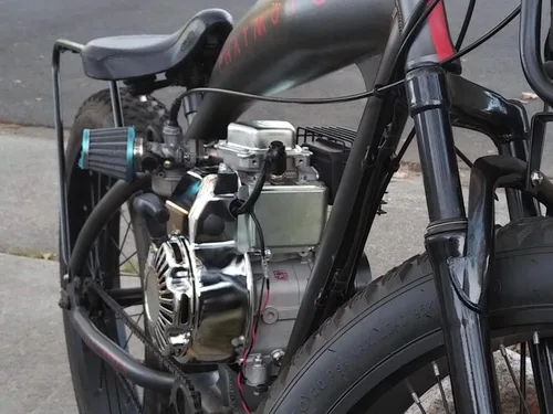 Miniatura 3 de Etapa 2 Kit colector curvo de carreras de rendimiento deslizante tubo de admisión Carb para Lifan 79cc 105cc Motor, Phatmoto Gas Bike, Monster Mega