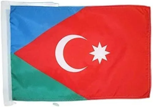 Miniatura 418 de Bandera de México AZ FLAG, 45.7 x 30.5 cm, con cordones - Pequeñas banderas mexicanas de 30 x 45 cm - Bandera de 45.7 x 30.5 cm