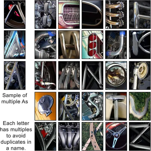 Miniatura 3 de Personal-Prints Decoración personalizada de automóviles o regalo para el mecánico, entusiasta de los automóviles clásicos o los automóviles. Regalo