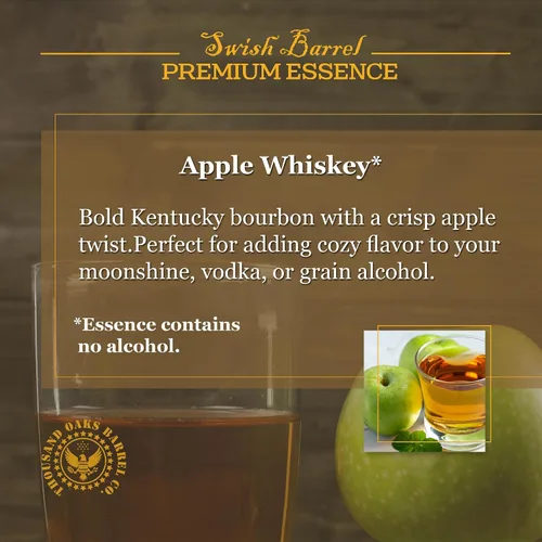Miniatura 4 de Aromatizante de esencia de whisky de manzana, paquete de repuesto de sabor a licor de 0.65 onzas líquidas para kits Bootleg y envejecimiento
