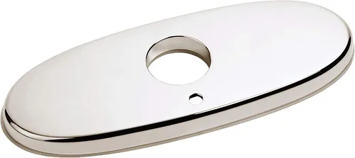 American Standard 775P400.295 Placa de cubierta de 4 pulgadas para grifos Selectronic NextGen, níquel cepillado