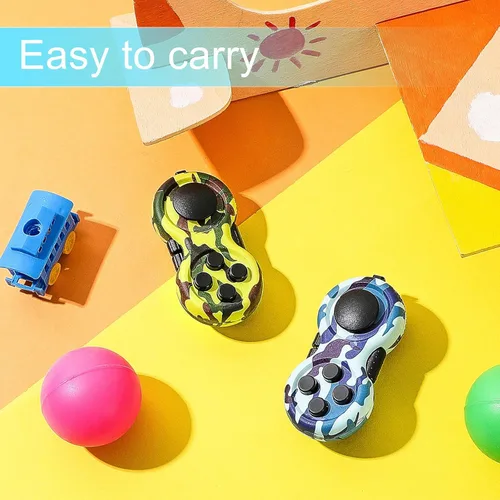 Miniatura 7 de Skylety 2 piezas de juguetes para jugar para adultos, almohadillas para jugar, rellenos de cesta de Navidad, cubo de alivio del estrés, controlador