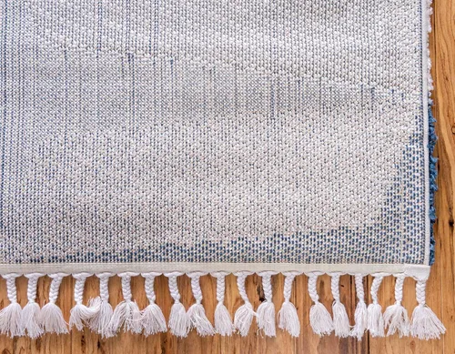 Miniatura 8 de Unique Loom Hygge Shag Collection - Alfombra moderna de inspiración marroquí, diseño geométrico, felpa y acogedora