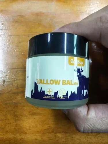 Miniatura 19 de Bálsamo de sebo de res para el cuidado de la piel - Aceite corporal hidratante completamente natural con miel y cera de abejas - Sebo de vacas