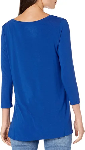 Miniatura 3 de Tienda Essentials - 2 Camisetas de manga 34 con cuello en V para mujer