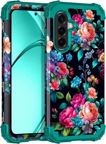 Miniatura 22 de Rancase Compatible con Galaxy A16 5G Funda, Protección Resistente a los Golpes de Tres Capas de Servicio Pesado Parachoques de Plástico Duro + Funda