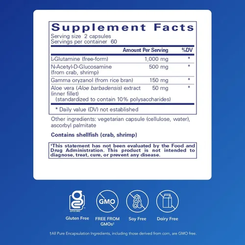 Miniatura 2 de Pure Encapsulations Integridad G.I. Soporte mejorado para la integridad y función gastrointestinal* 120 cápsulas