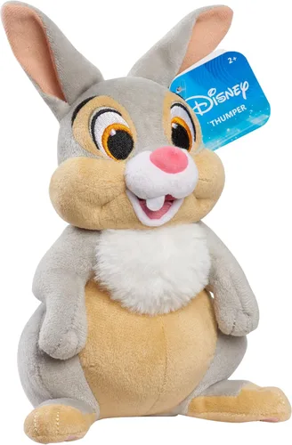 Miniatura 5 de Disney Just Play - Puf coleccionable de 8.75 pulgadas, pulgar, conejo, felpa súper suave, juguetes para niños de 2 años en adelante