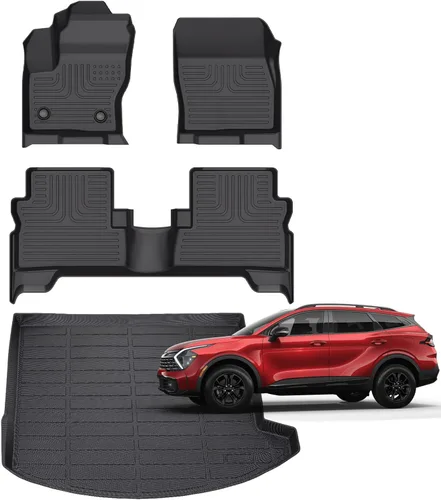 Miniatura 28 de Alfombrillas antideslizantes para automóvil, alfombrillas para todo tipo de clima, accesorios de forro para maletero