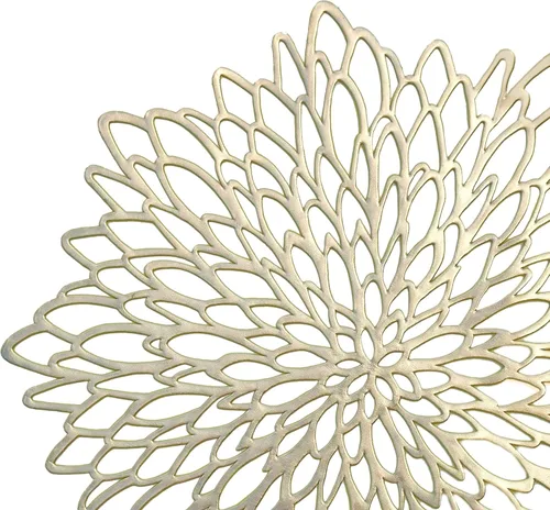 Miniatura 2 de Occasions - Manteles individuales dorados metálicos, A1. Hoja de oro A. Hoja de oro