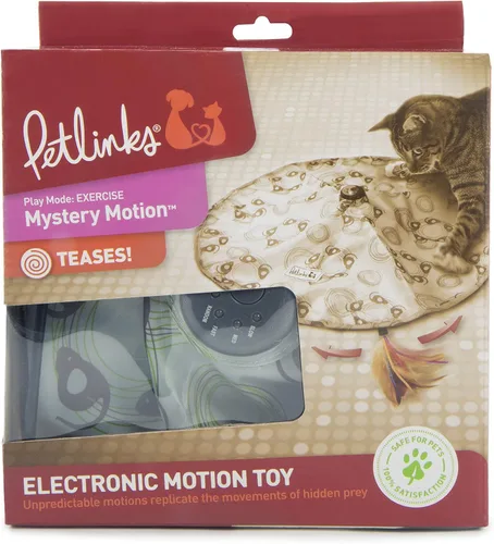 Miniatura 2 de Petlinks, juguete de movimiento electrónico para gatos, Mystery Motion, N/A, Gris