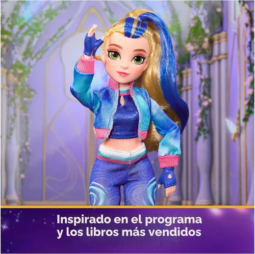 Miniatura 8 de Unicorn Academy, Power of Friendship - Muñeca Isabel con trofeo, medalla y 5 conjuntos de ropa, 9.5 pulgadas, muñecas y juguetes de unicornio