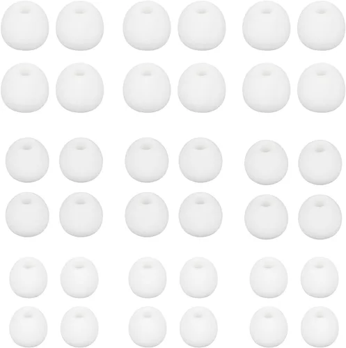 Auriculares para auriculares, puntas de silicona para auriculares, 18 pares de puntas de repuesto para auriculares SML, puntas de repuesto Bluetooth