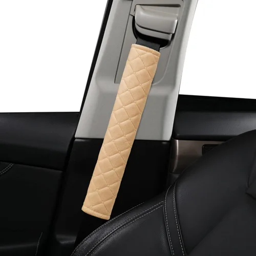 Miniatura 14 de HighnessHwoo Fundas de cinturón de seguridad extra largas para adultos, niños, mujeres y hombres, suave para cinturón de seguridad de automóvil
