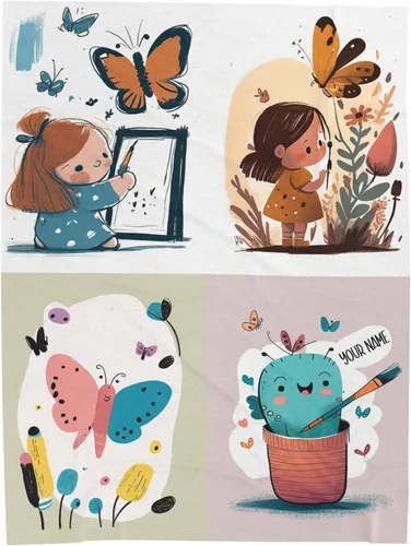 Miniatura 24 de Manta temática de pato, regalos únicos de pato para los amantes de los patos, mantas de bebé personalizadas para niñas con nombre y regalos