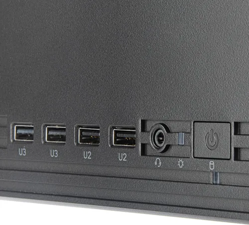 Miniatura 6 de Silverstone Tecnología Milo 11 Slim & Compact Micro-ATX enclousre para oficina o cine en casa, requiere TFX PSU (se vende por separado), SST-ML11B