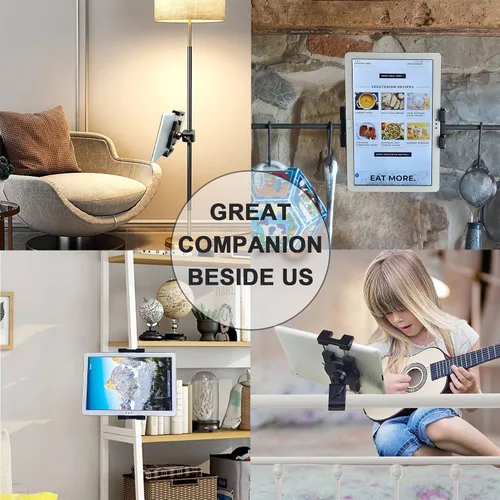 Miniatura 7 de Timewall - Soporte universal para teléfono con abrazadera, soporte universal para iPad iPhone para bicicleta giratoria, bicicleta estática