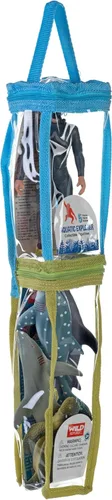 Wild Republic Buceador, figura de juguete, juguete de baño, diversión en la piscina, aventura subacuática, tubo doble, tema del océano