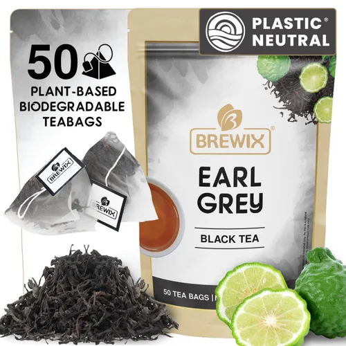 Miniatura 24 de BREWIX, Bedtime Blossom - Té suelto de hierbas (más de 50 tazas) sin cafeína y totalmente natural Mezcla relajante floral nocturna Rooibos