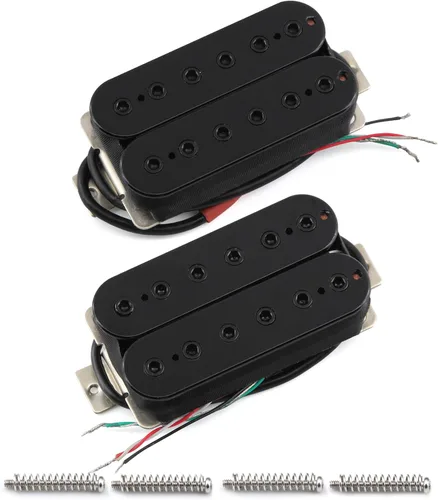 Miniatura 8 de FLEOR Pastilla de Puente Pickup de Cerámica de Doble Bobina Humbucker para Pastillas de Guitarra Eléctrica Pickup-Negro