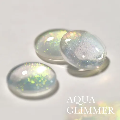 Miniatura 2 de GAOY Esmalte de uñas de gel brillante, 16ml de esmalte de gel con purpurina transparente, curado con luz UV para arte de uñas, bricolaje en casa
