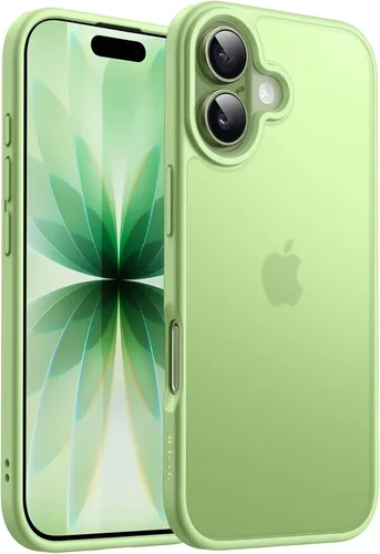 Miniatura 17 de JETech Funda mate para iPhone 17 de 6.3 pulgadas, protección contra caídas de grado militar, carcasa trasera translúcida esmerilada minimalista
