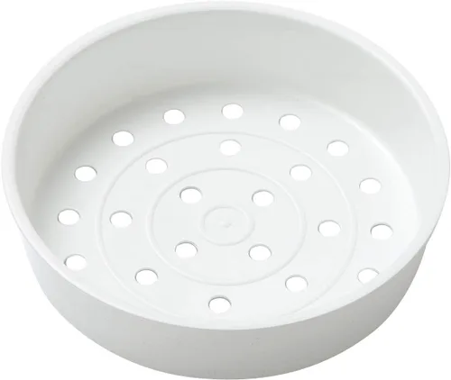 Miniatura 9 de YiZYiF Cesta de vapor de plástico para cocinar arrocera y calentador de utensilios de cocina, color marfil, 3L