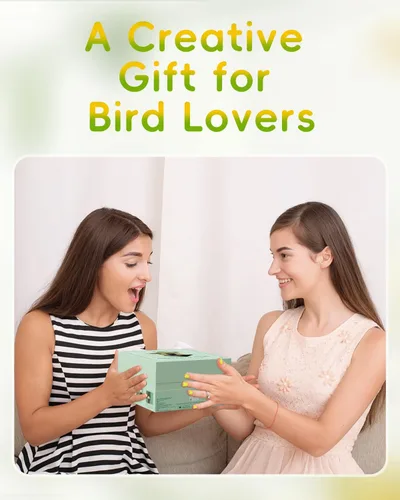 Miniatura 7 de Comedero inteligente Hibird 4K HD con cámara, WiFi inalámbrico Dual 2.4G/5G para exteriores, captura de video de aves en alta resolución automática