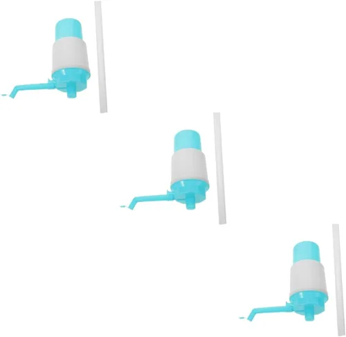 Miniatura 11 de jojofuny Bomba dispensadora de agua manual para botella de 1 galón, bomba de agua ligera portátil para acampar al aire libre, uso en casa y oficina
